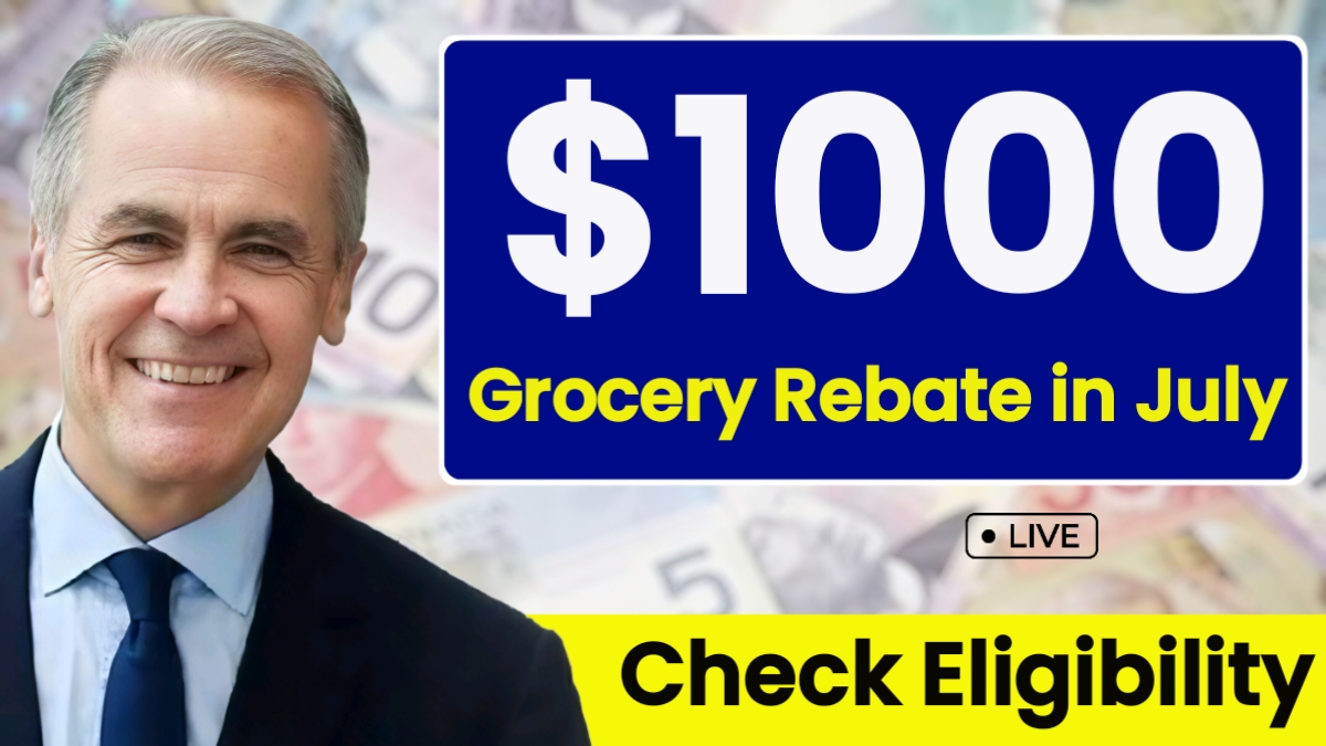 $1000 Grocery Rebate in July 2025