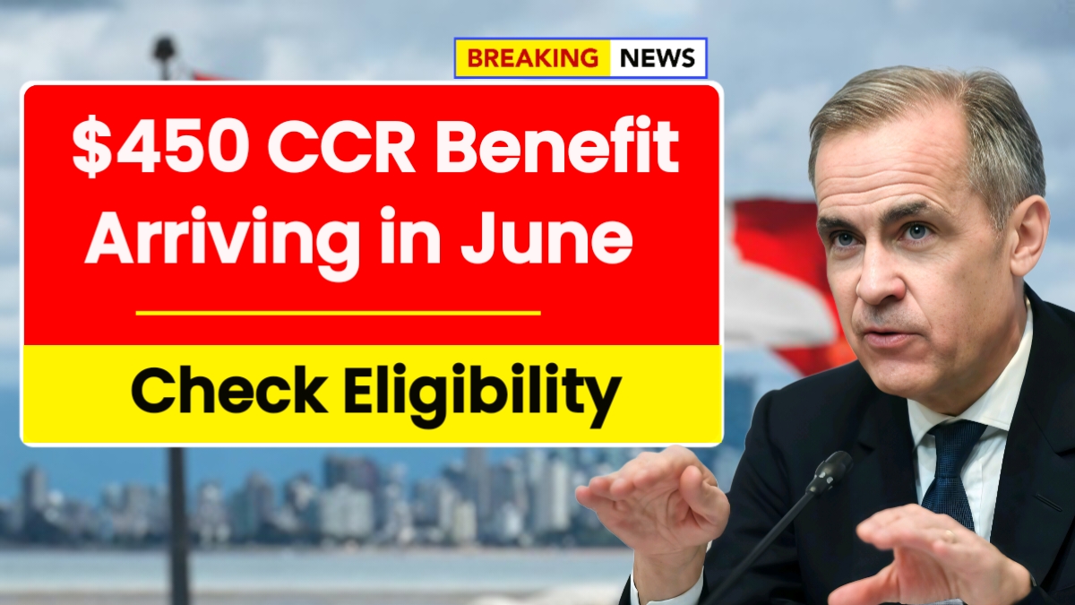 $450 CCR Benefit Arriving in June 202
