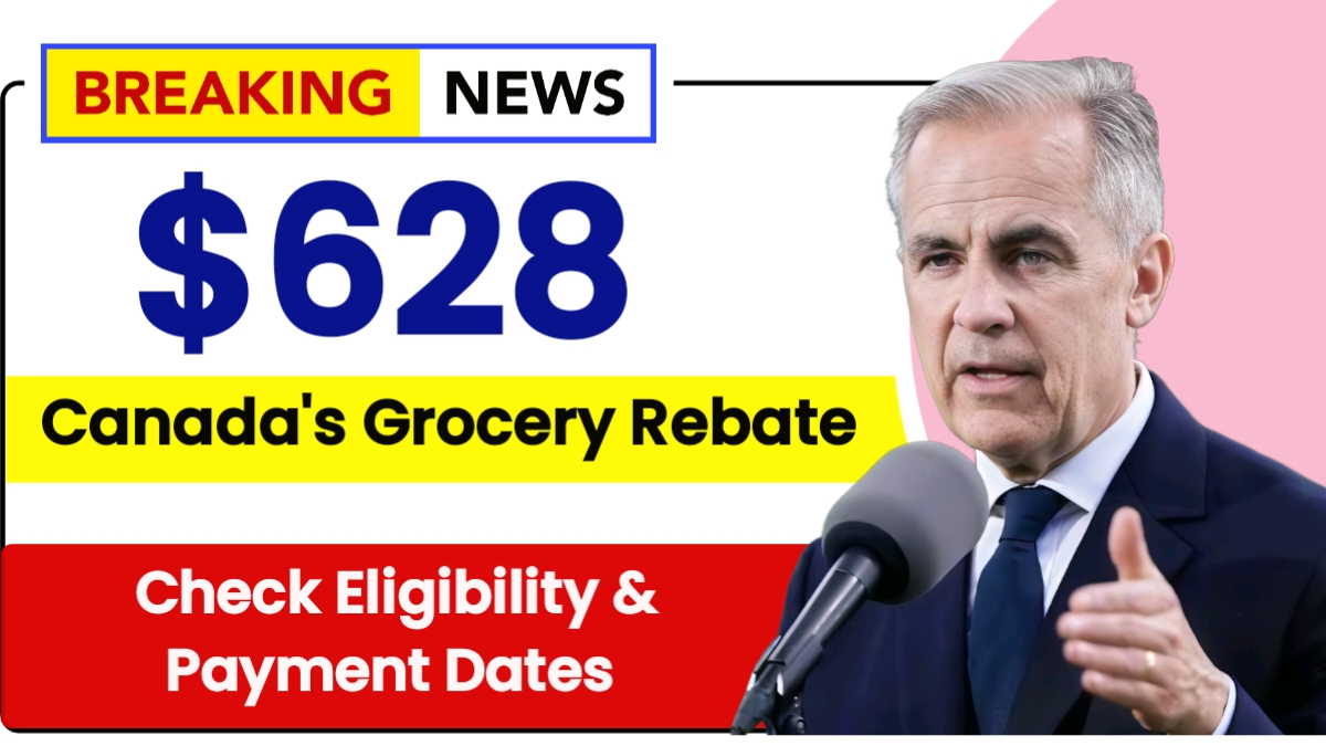 Canada’s $628 Grocery Rebate Coming in July 2025