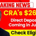 CRA’s $2600 Direct Deposit Coming in July 2025